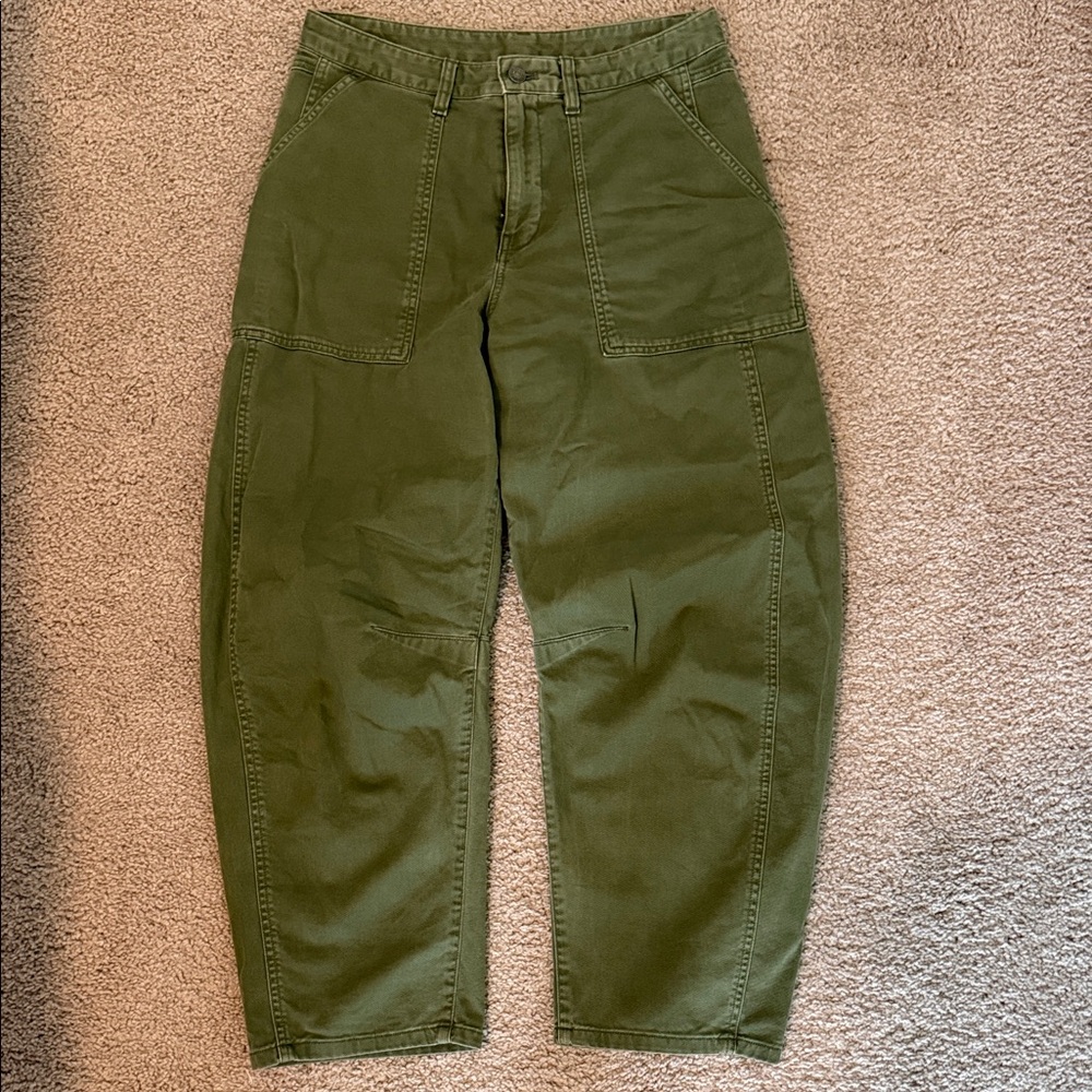 Gap barrel jeans green